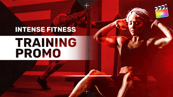 Intense Fitness Training Promo | For Final Cut & Apple Motion