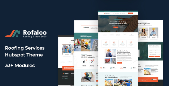 Rofalco - Roofing Services HubSpot Theme