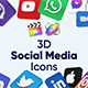 3D Social Media Icons for Final Cut Pro X & Apple Motion - VideoHive Item for Sale