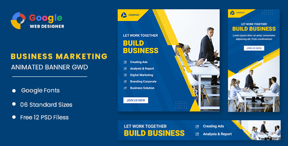 Bussiess Animated Banner GWD