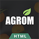 Agrom - Organic & Agriculture Food HTML Template - ThemeForest Item for Sale