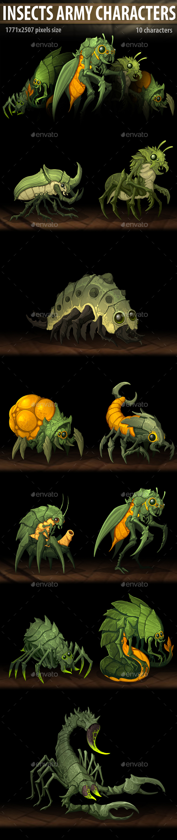 Swarm Graphics, Designs & Templates from GraphicRiver