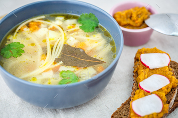 Soup with noodles / Photodune, Misc