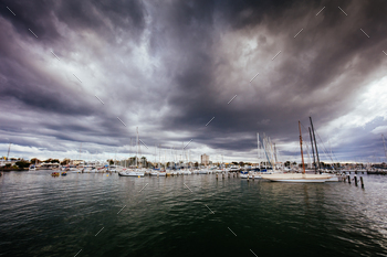 mn day in Williamstown in Melbourne, Victoria, Australia