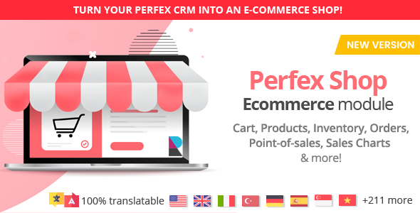 Perfex E-shop Module - Sell Products & Services with POS support and Inventory Management