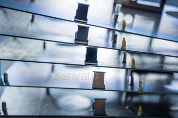 Metal boards and accessories lie on the surface / Photodune, Misc