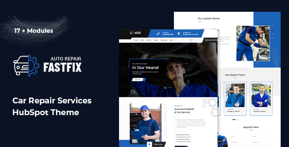 Fastfix - Auto Repair HubSpot Theme