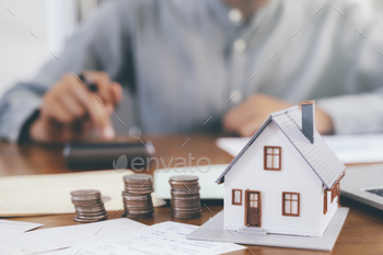 ent in property and mortgage. Finance and saving money for investment.