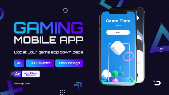 Gaming Mobile App Promo Video