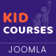 KidCourses - Creative Kindergarten & School Joomla Template - ThemeForest Item for Sale