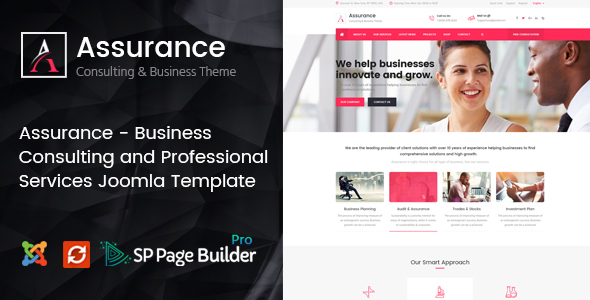 Assurance - Business Consulting and Professional Services Joomla Template