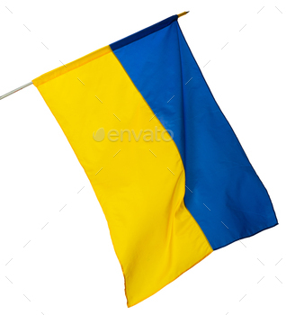National flag of Ukraine isolated on white background / Photodune, Misc