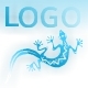 Atmospheric Waterfall Logo