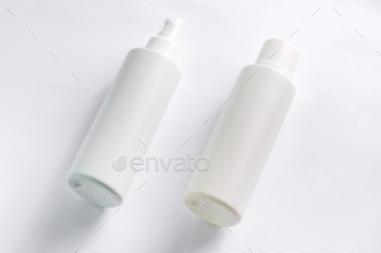 Cosmetics tube branding mock-up on white background, place you design / Photodune, Misc