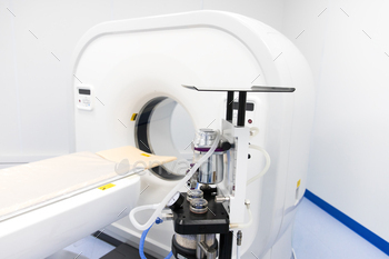 Magnetic Resonance Imaging Machine MRI Scanner in veterinary clinic. View of CT Computed tomography / Photodune, Misc