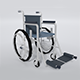 Low Poly - Wheel Chair - 3DOcean Item for Sale