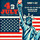 July 4th Flyer - GraphicRiver Item for Sale