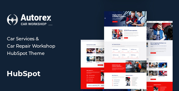 Autorex - Car Service & Workshop HubSpot Theme