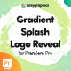 Gradient Splash Logo Reveal for Premiere Pro - VideoHive Item for Sale