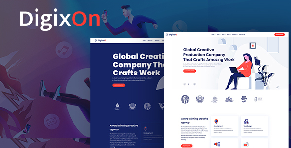 Digixon - Digital Marketing Strategy Hubspot Theme