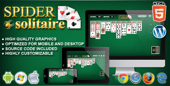 Spider Solitaire - HTML5 Solitaire