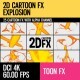 2D Cartoon FX (Explosion Set 12) - VideoHive Item for Sale