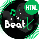 BeatX | Multipurpose Audio Podcast & Music HTML Template - ThemeForest Item for Sale