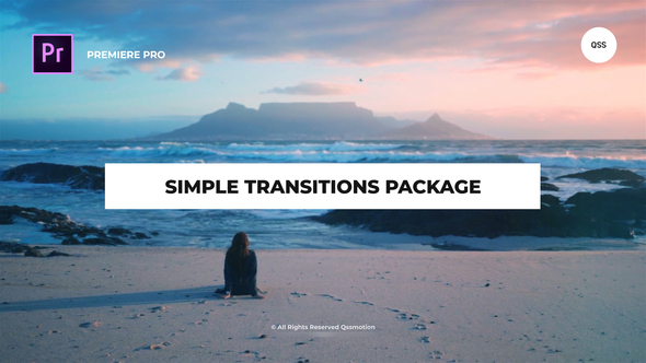 Simple Transitions Package For Premiere Pro