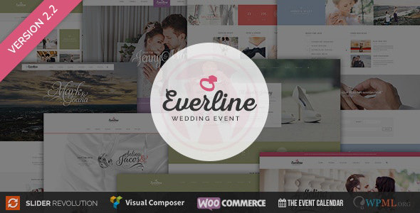 Wedding Event - Everline WordPress Theme
