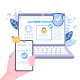 15 Authentication Security Flat Illustration - GraphicRiver Item for Sale