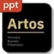 Artos - Minimalist Business Presentation PPT Template - GraphicRiver Item for Sale