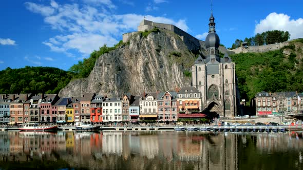 View of Dinant Town, Belgium