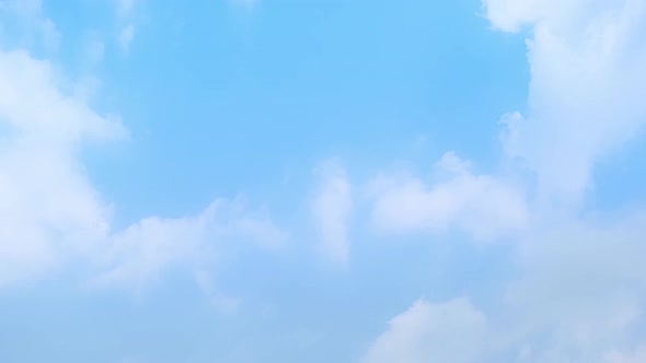 4K Sky Time lapse, Beautiful background, Sky Timelapse of skyscrapers. alt