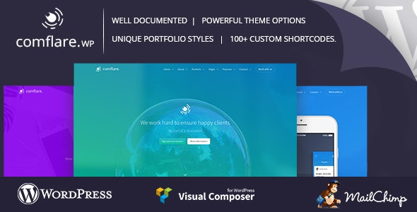 Comflare - Multipurpose WordPress Theme