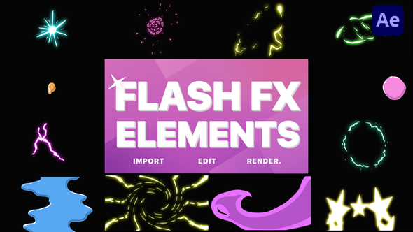 Flash FX Elements Pack | After Effects alt
