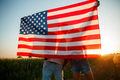 4th of July. USA independence day celebrating with national American flag - PhotoDune Item for Sale