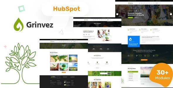 Grinvez - Environment HubSpot Theme