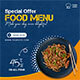 Food Menu Animated Banner GWD