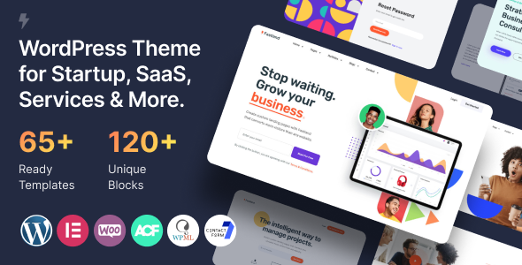 Тема WordPress Fastland - Startup & SaaS WordPress Theme