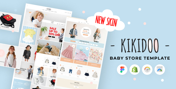 Kikidoo - Baby Store Shopify Theme for Children Fashion Boutique & Toy Store