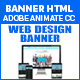 Web Design Banner HTML5 - 7 Sizes (Animate CC) - CodeCanyon Item for Sale