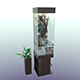 Aquarium. Paludarium - 3DOcean Item for Sale