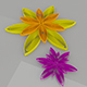 Origami Flower - 3DOcean Item for Sale