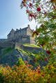 Edinburgh Castle From Princes St Gardens - PhotoDune Item for Sale