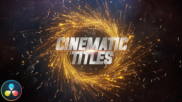 Cinematic Trailer Titles - DaVinci Resolve