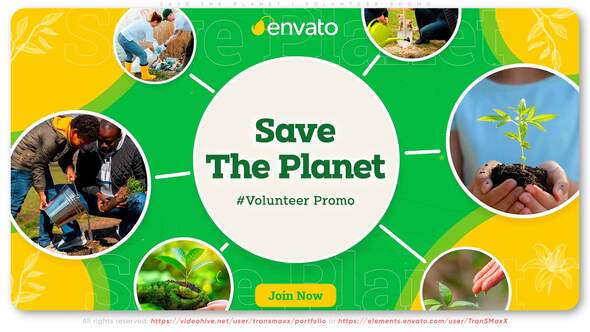 Save The Planet | Volunteer Promo