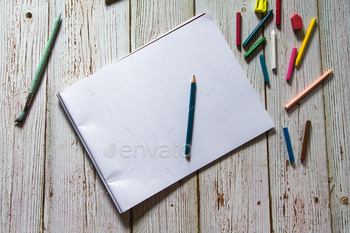 Blank page and stationery