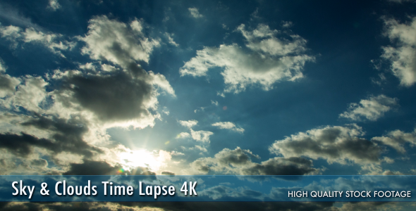 Sky & Clouds Time Lapse 4K alt