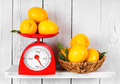 Lemons on scales and in a basket - PhotoDune Item for Sale