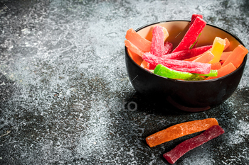 candied fruits in a bowl / Photodune, Misc